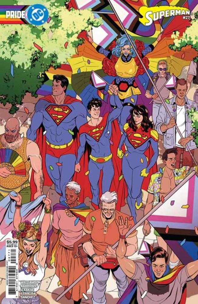 Superman #27 Cover E Rachel Stott DC Pride (06/25/25)