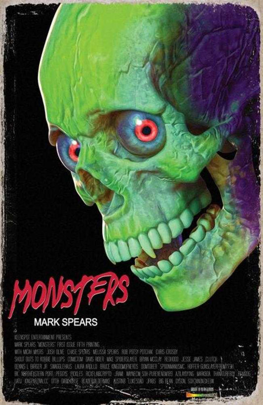Mark Spears Monsters #1 5th Print Cover B [1:20] Evil Dead Homage Variant (05/21/2025)