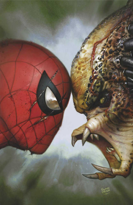Predator vs. Spider-Man #1 Ryan Brown [1:25] Virgin 2nd Print Variant (06/04/25)