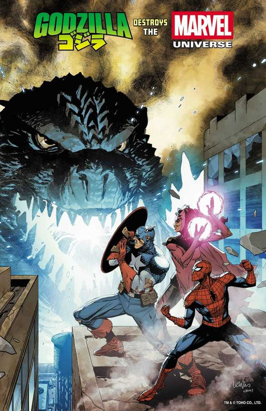 Godzilla Destroys The Marvel Universe #1 Leinil Yu FOIL (07/16/25)