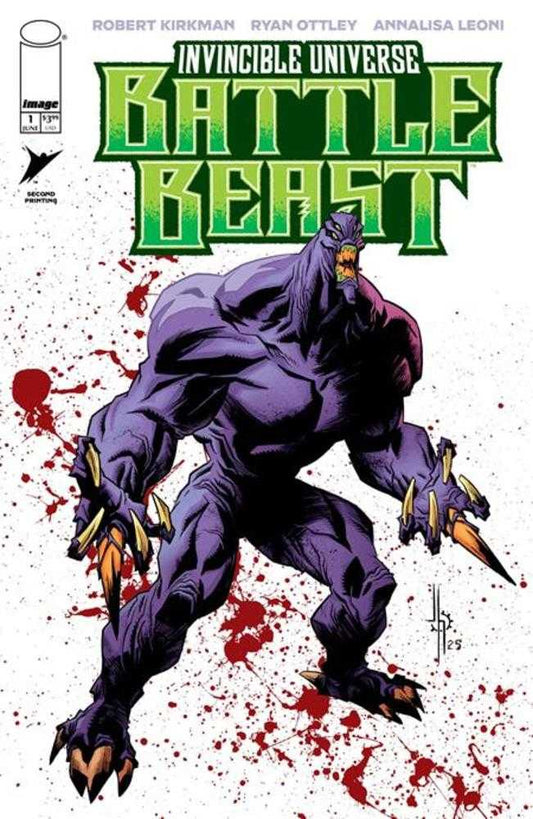 Invincible Universe Battle Beast #1 2nd Print Cvr B Jason Howard (06/11/25)
