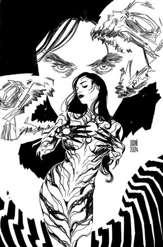 Witchblade #12 (2024) Cover E [1:25] Dani B&W Virgin (07/16/25)