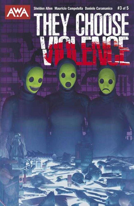 They Choose Violence #3 (Of 5) Cover A Rahzzah (08/20/25)