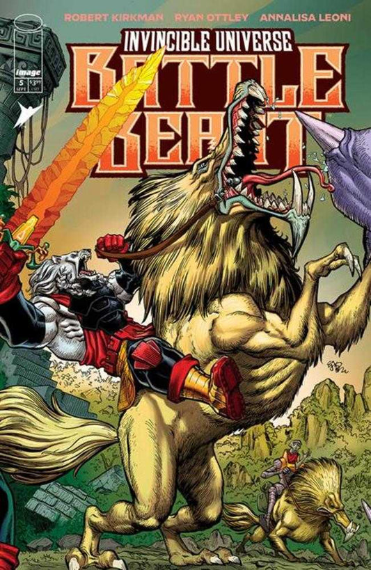 Invincible Universe Battle Beast #5 Cover C [1:10] E.J. Su Connecting (09/17/25)