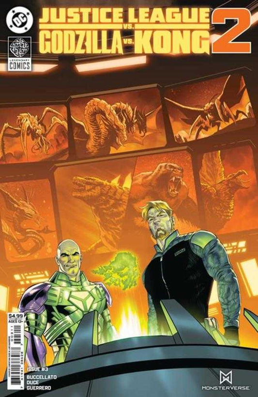 Justice League vs Godzilla vs Kong 2 #3 Cover A Christian Duce (08/06/25)