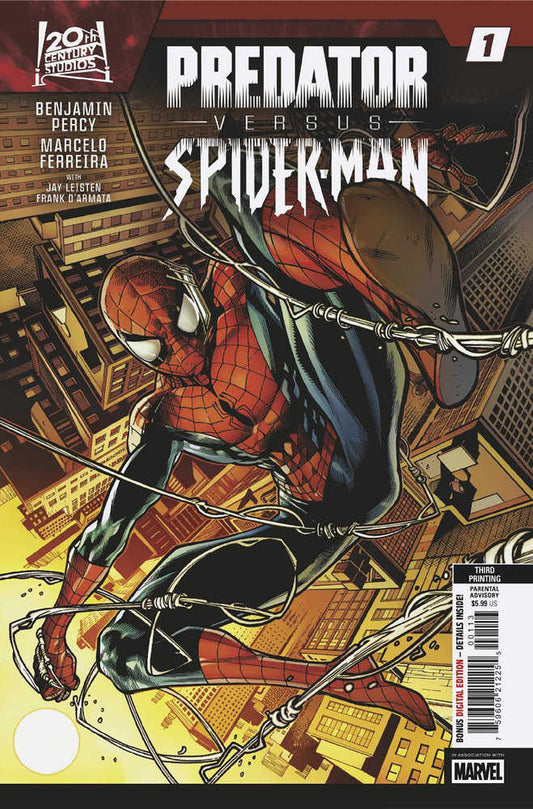 Predator vs. Spider-Man #1 Marcelo Ferreira 3rd Printing (07/30/25)