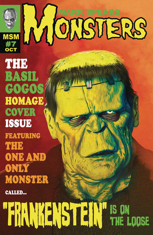 Mark Spears Monsters #7 Cover D [1:25] Famous Monsters (PRESALE 09/24/25)
