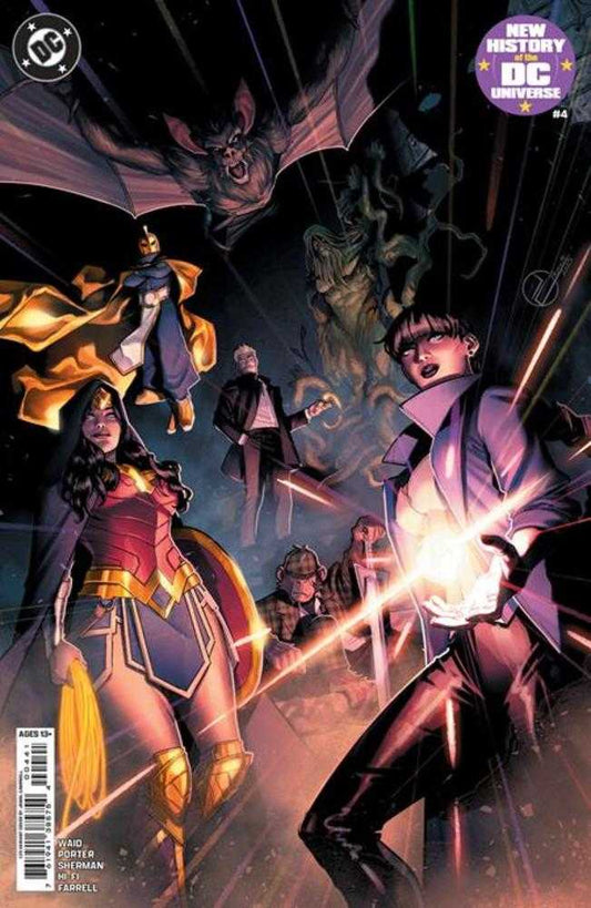 New History Of The DC Universe #4 Cover G [1:25] Jamal Campbell (PRESALE 10/22/25)