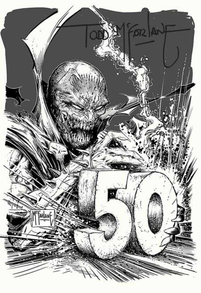 King Spawn #50 Cover G [1:250] McFarlane Signed & Graded CGC 9.8 (PRESALE 10/15/25)