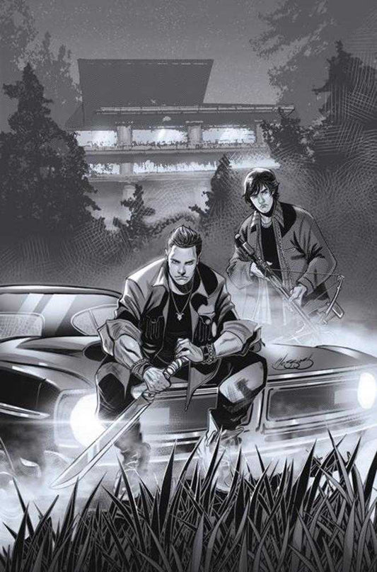 Supernatural #1 Cover O [1:40] Eder Messias B&W Virgin (PRESALE 10/29/25)