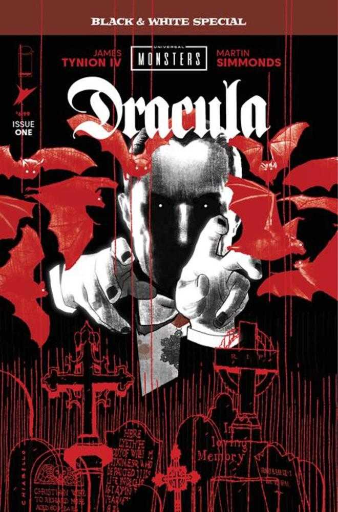 Universal Monsters Dracula Black & White Special #1 Cover B Chiarello (10/29/25)
