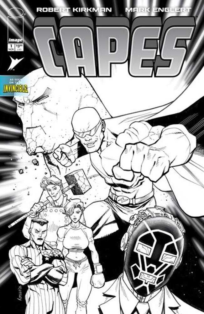 Invincible Universe Capes #1 Cover E [1:50] Ryan Ottley (PRESALE 11/19/25)