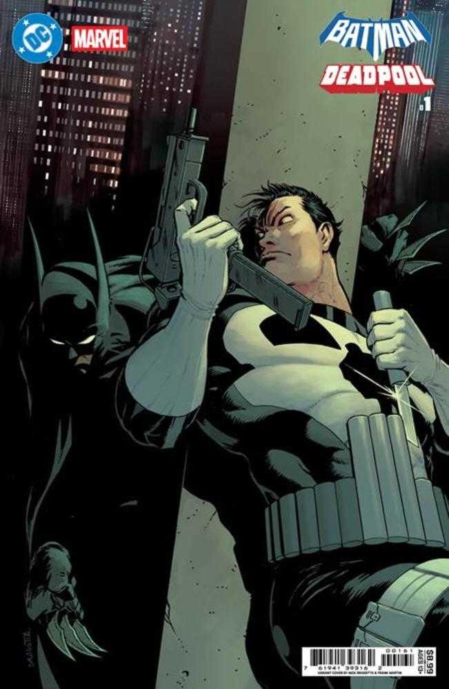 DC/Marvel Batman/Deadpool #1 CVR G Dragotta Batman Punisher (PRESALE 11/19/25)