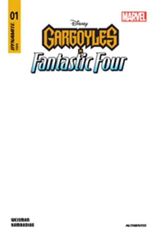Gargoyles X Fantastic Four #1 Cover F Blank Authentix (PRESALE 11/05/25)