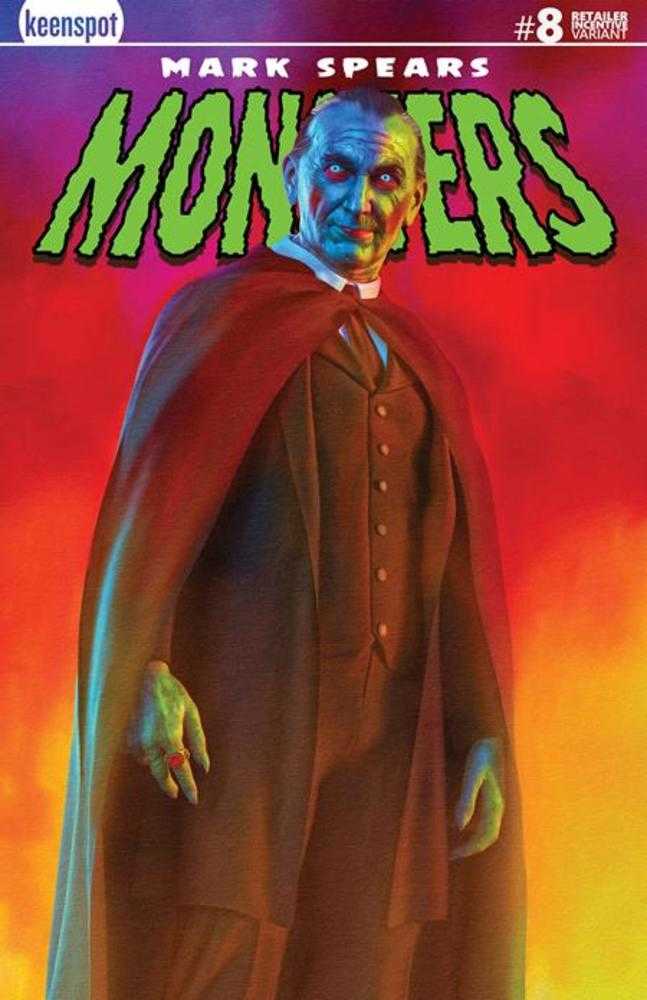 Mark Spears Monsters #8 Cover B Inc 1:250 Holofoil (PRESALE 12/17/25)
