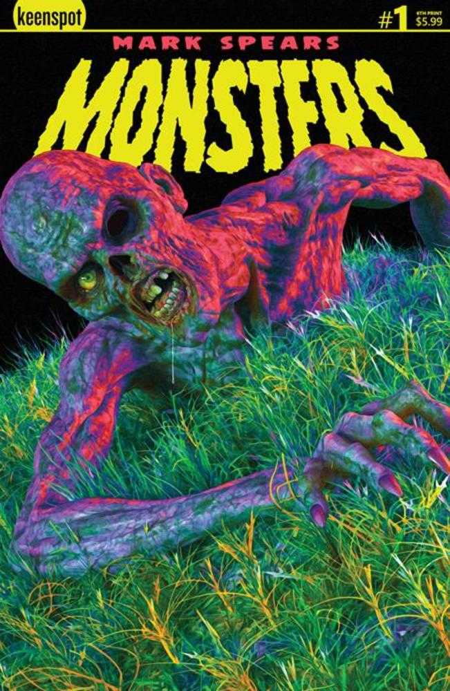 Mark Spears Monsters #1 6th Print Cover A Zombie (PRESALE 11/19/25)