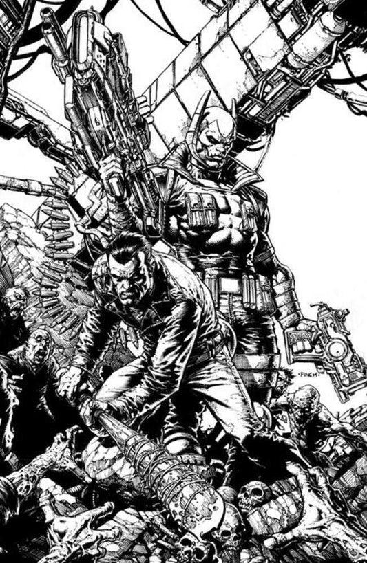 Walking Dead Deluxe #124 Cover E David Finch Youngblood Team Up B&W Virgin (11/05/25)