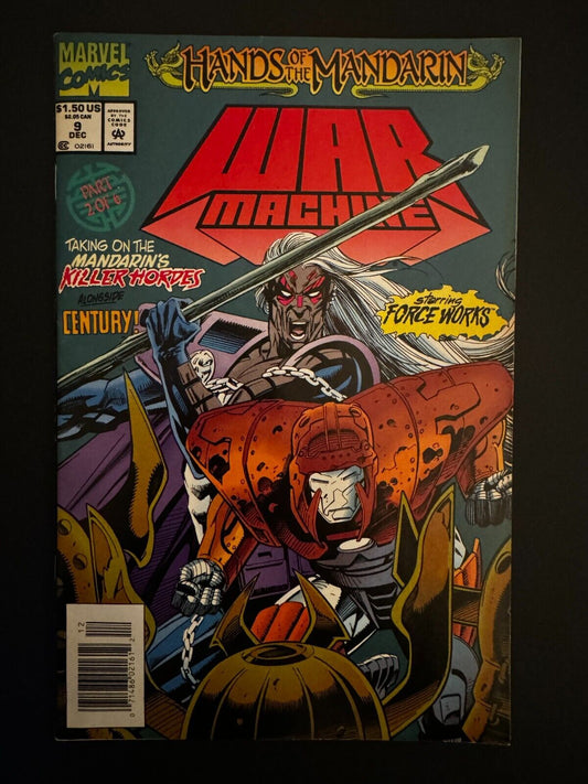 War Machine #9, Hands of the Mandarin (1994)(NEWSSTAND)