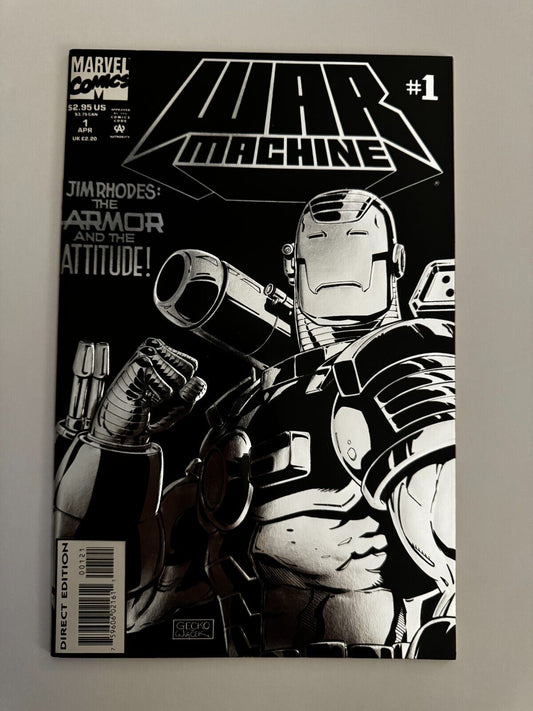 Marvel Comics War Machine #1 Foil Cover (1994)(NEWSSTAND)