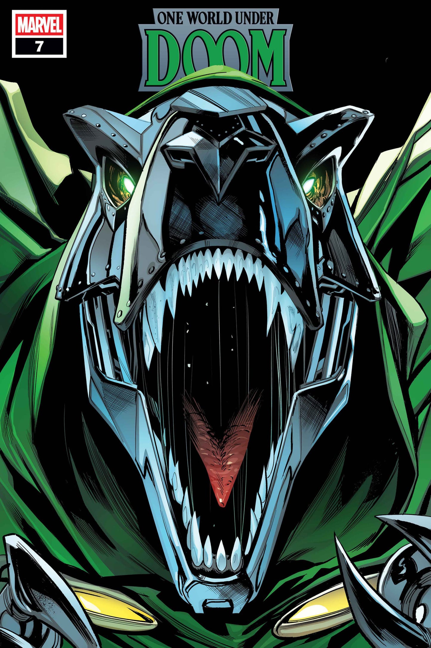 One World Under Doom #7 Geoff Shaw Doomasaur (09/10/25)