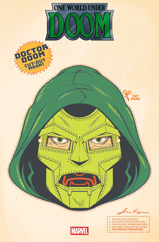 One World Under Doom #7 Retro Halloween Mask (09/10/25)