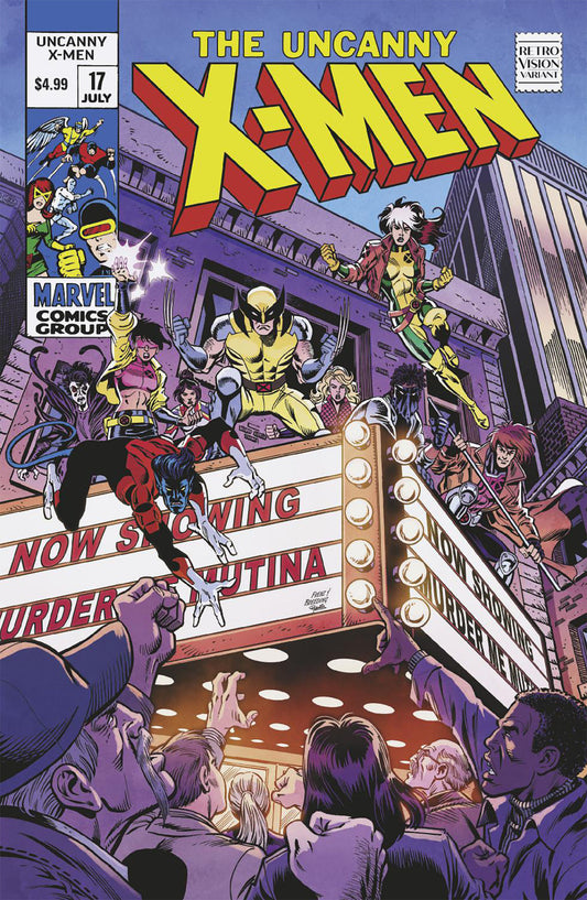 Uncanny X-Men #17 Ron Frenz Retrovision (07/09/25)