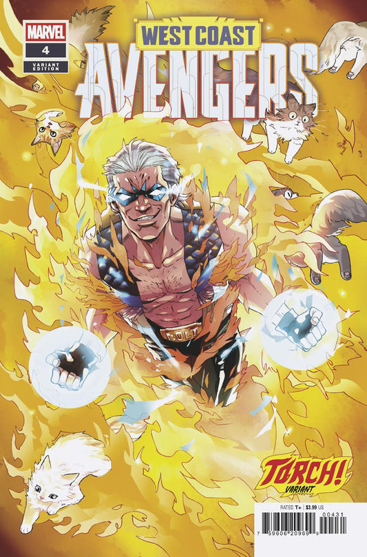 West Coast Avengers #4 Nao Fuji Torch! (02/26/25)