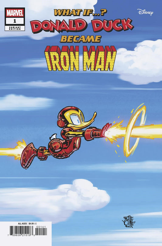 Marvel What If...? Donald Duck Became Iron Man #1 Skottie Young (05/28/25)