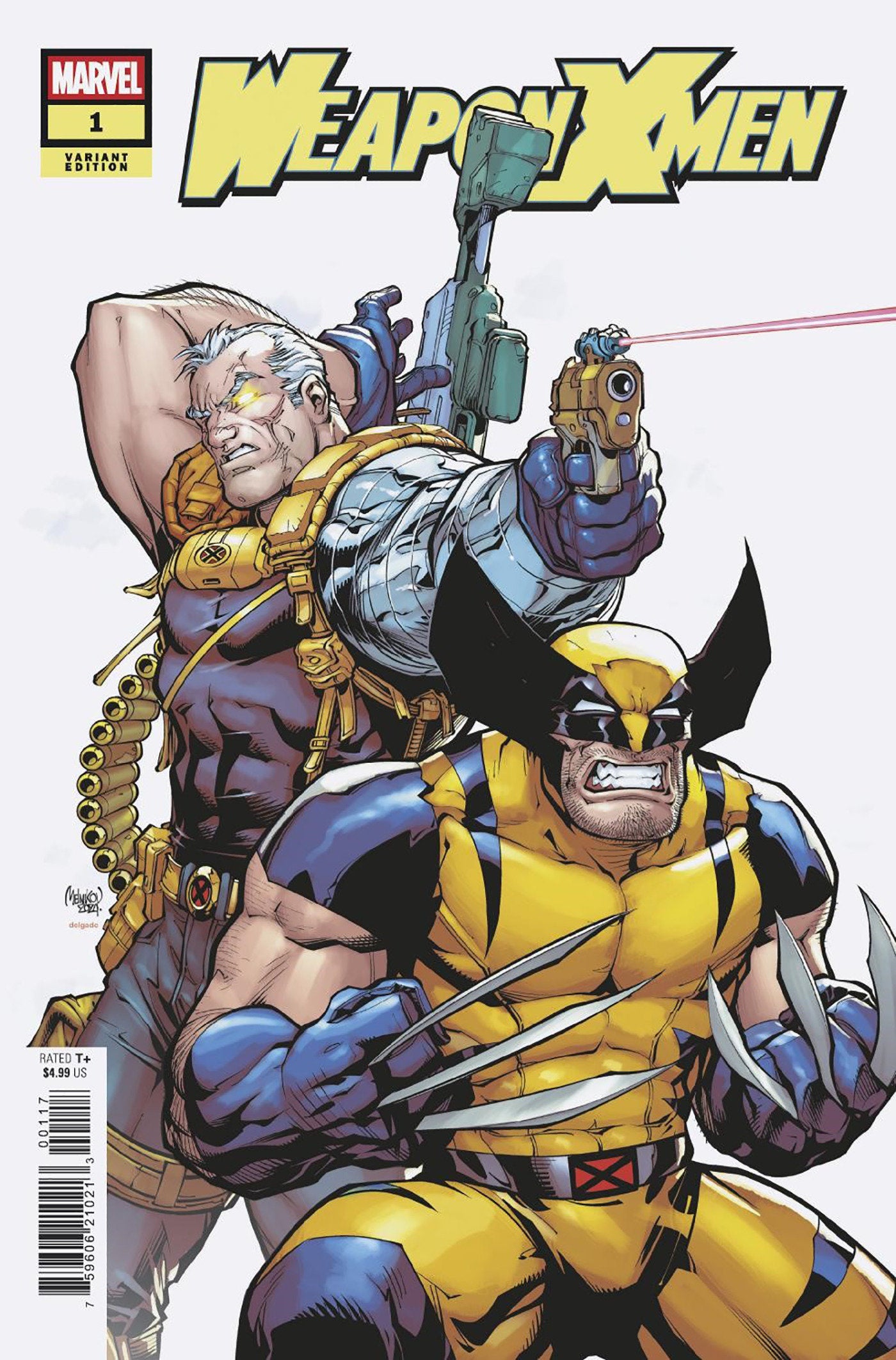 Weapon X-Men #1 Gleb Melnikov [1:25] (02/19/25)