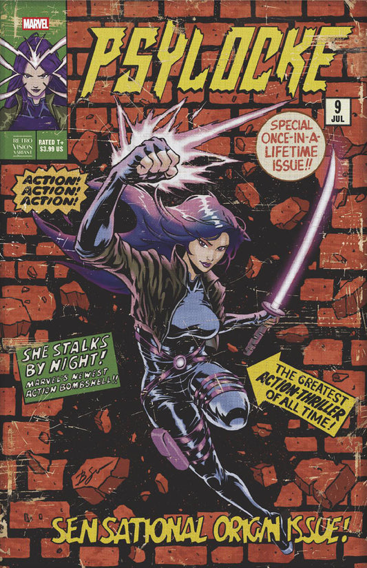 Psylocke #9 Benjamin Su Retrovision (07/23/25)