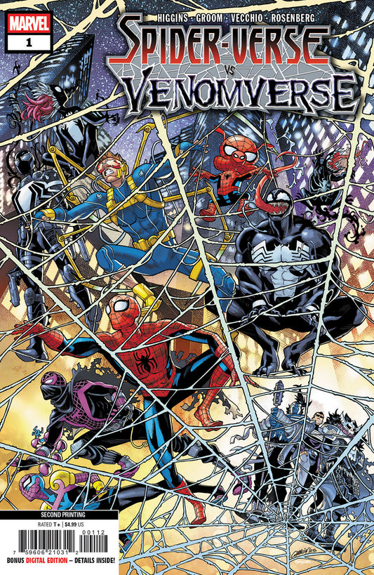 Spider-Verse vs. Venomverse #1 Javier Garron 2nd Print (07/02/25)