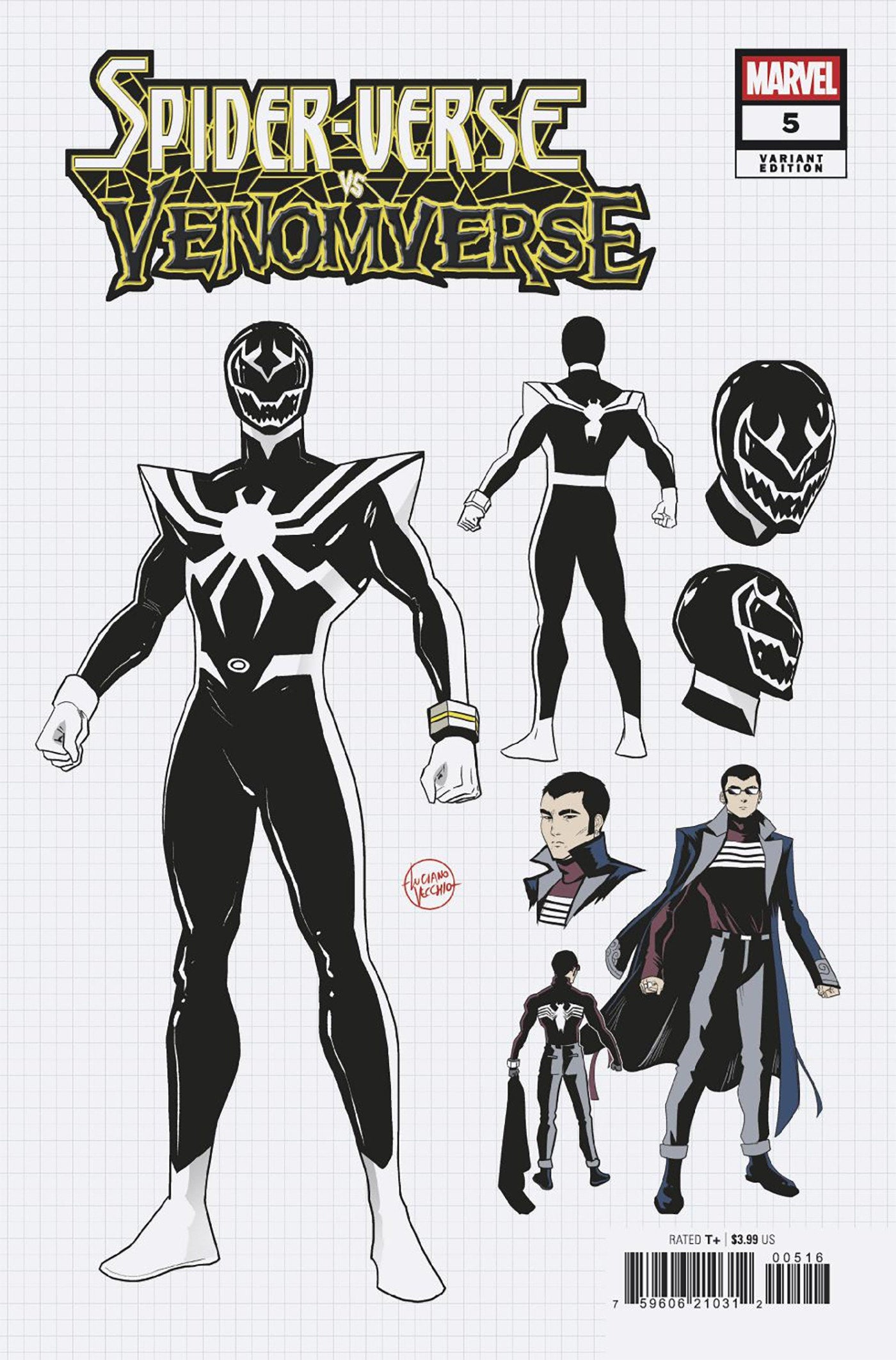 Spider-Verse vs. Venomverse #5 Vecchio [1:10] Design (09/10/25)