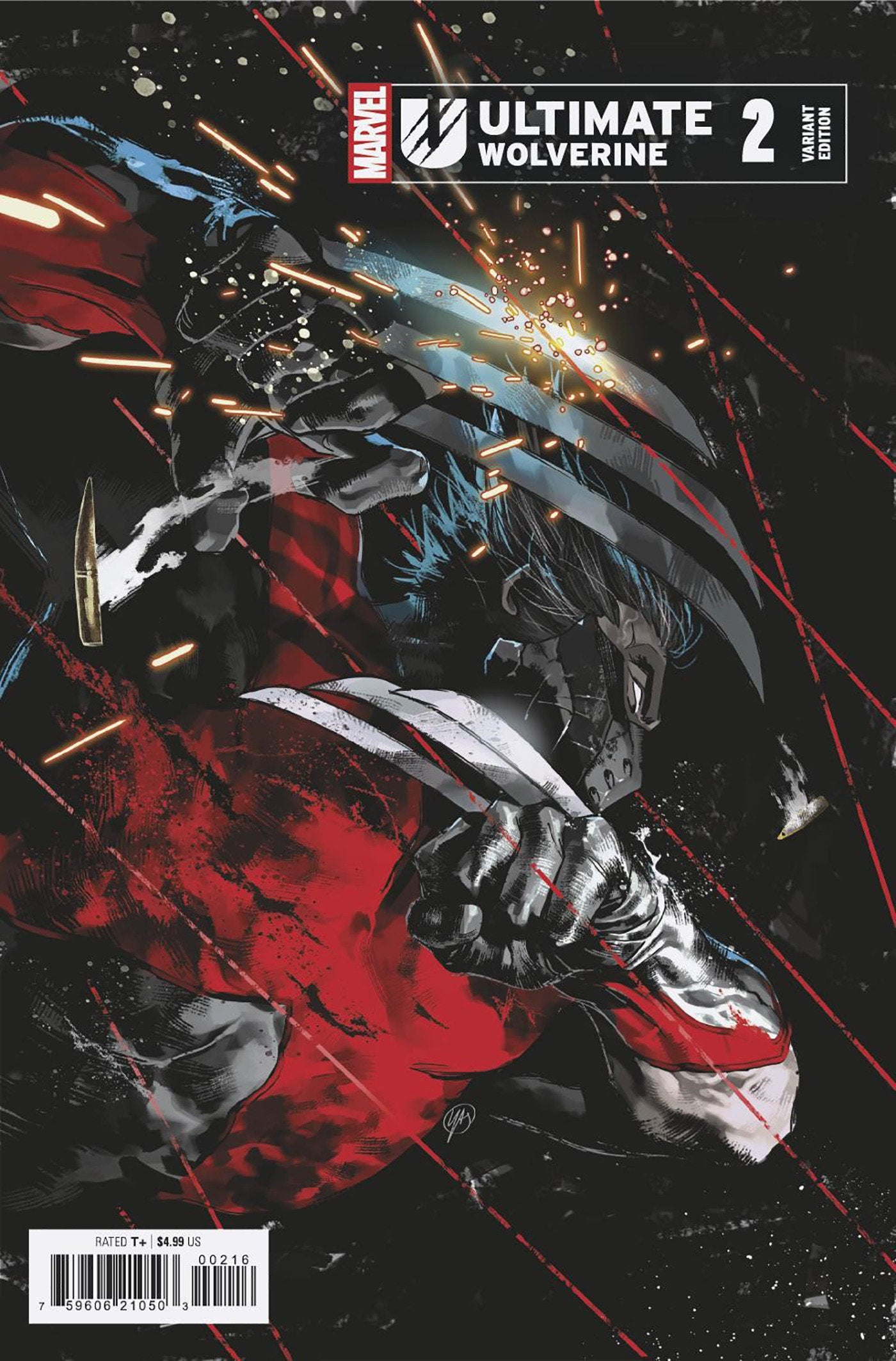 Ultimate Wolverine #2 Yasmine Putri [1:25] Variant 2/19/2025