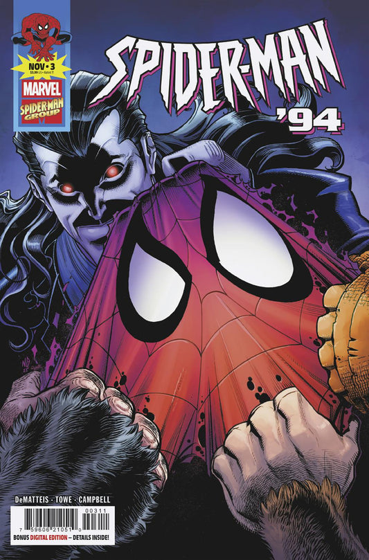 Spider Man '94 #3 Nick Bradshaw Main (PRESALE 11/12/25)
