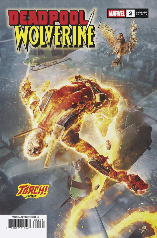 Deadpool/Wolverine #2 Bjorn Barends Torch! Variant (02/12/25)