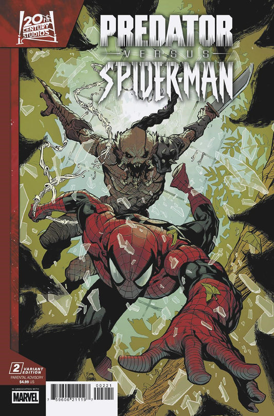 Predator vs. Spider-Man #2 Ryan Stegman Variant (05/28/25)