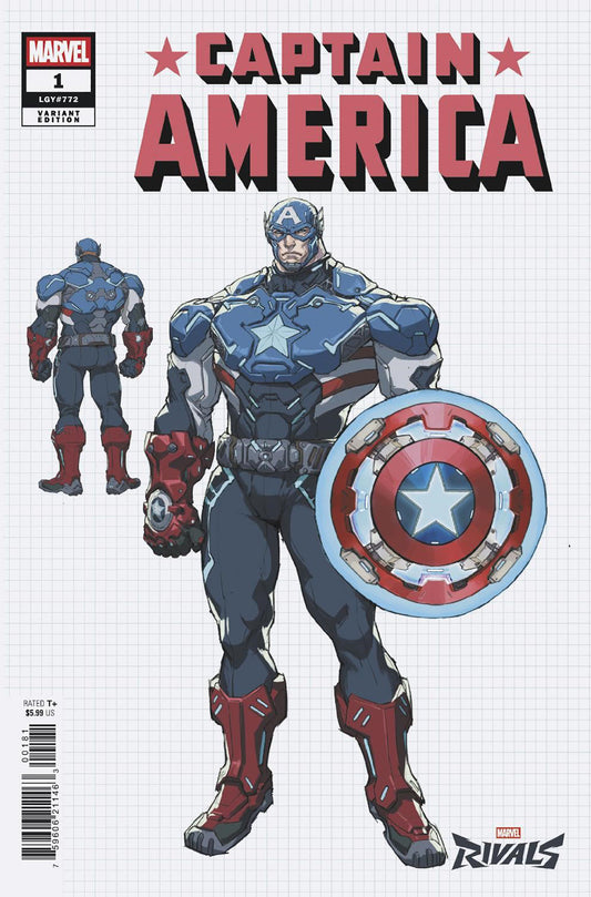 Captain America #1 Netease Games Marvel Rivals (07/02/25)