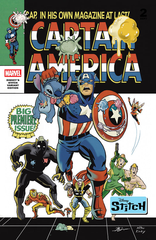 Captain America #3 Ben Su Disney Stitch (09/10/25)