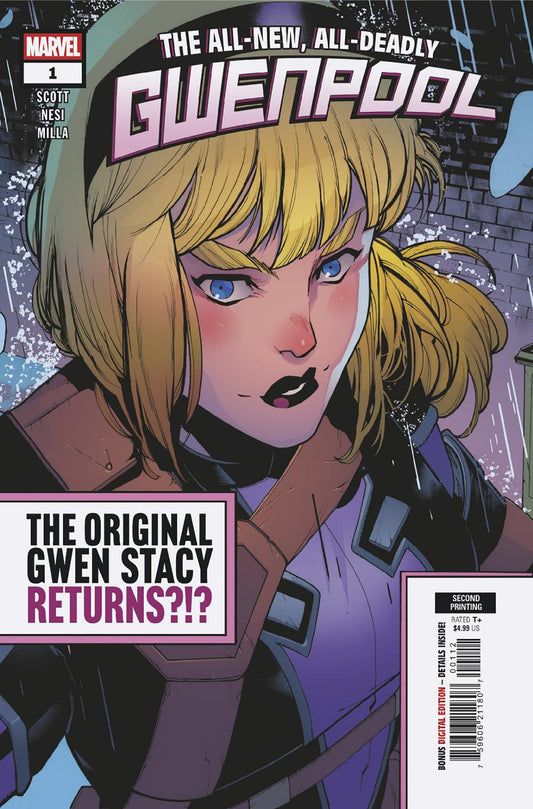 Gwenpool #1 Stefano Nesi 2nd Print (06/25/25)