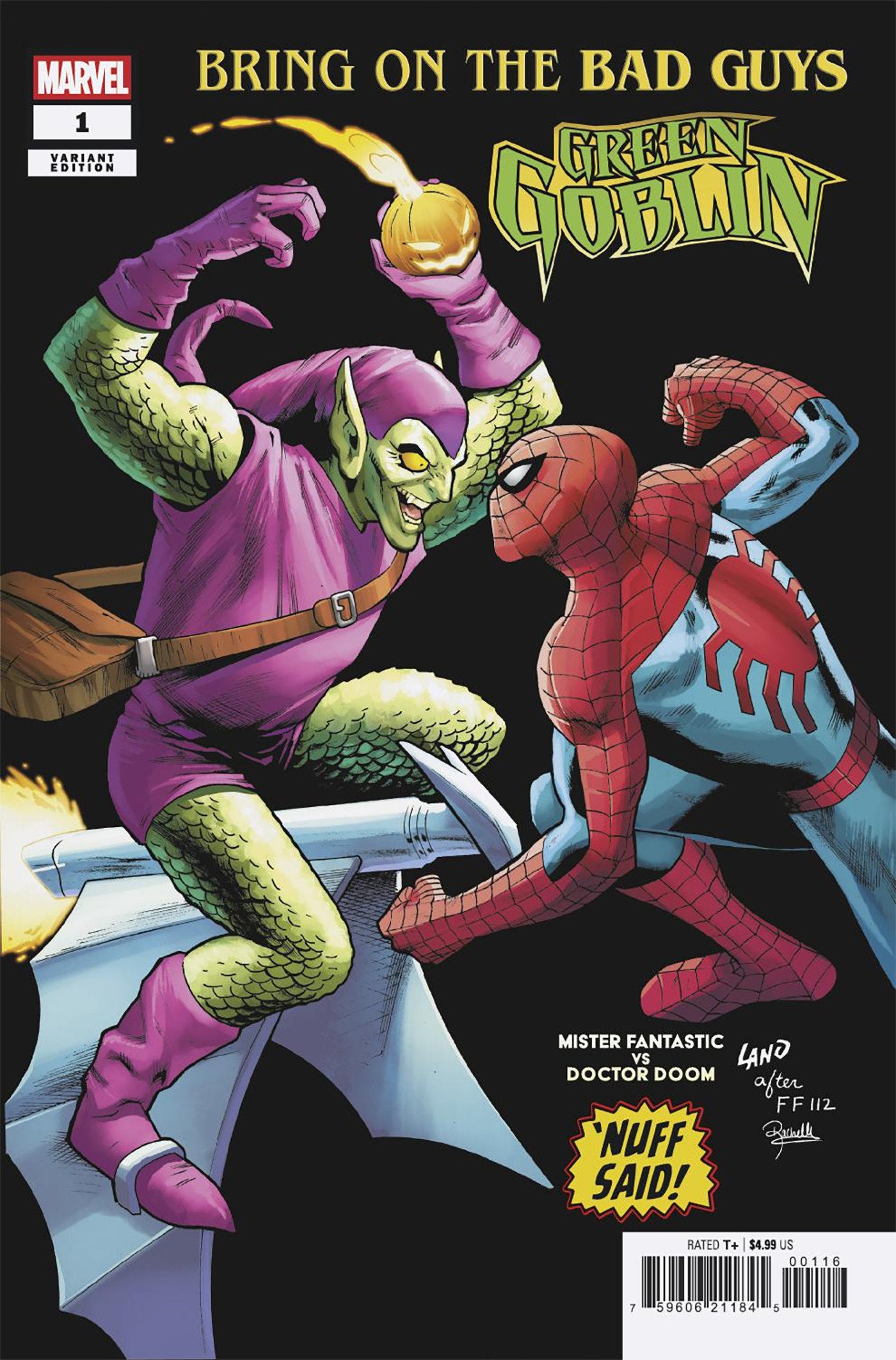 Bring On The Bad Guys: Green Goblin #1 Greg Land [1:25] (07/02/25)