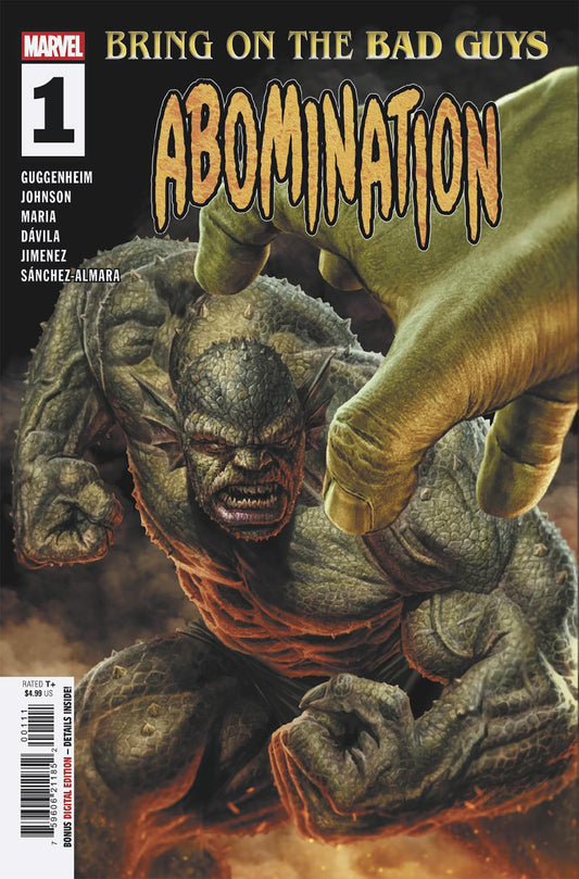 Bring On The Bad Guys: Abomination #1 Bermejo Main (07/16/25)