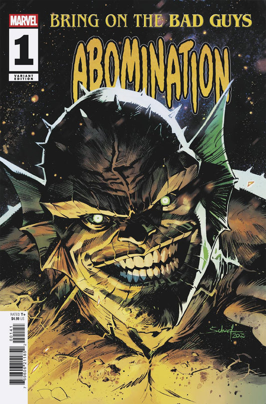 Bring On The Bad Guys: Abomination #1 Jonas Scharf (07/16/25)