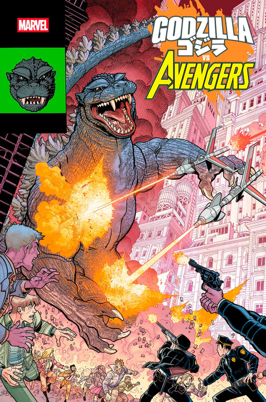 Godzilla vs. Avengers #1 Nick Bradshaw Monster Homage (06/18/25)