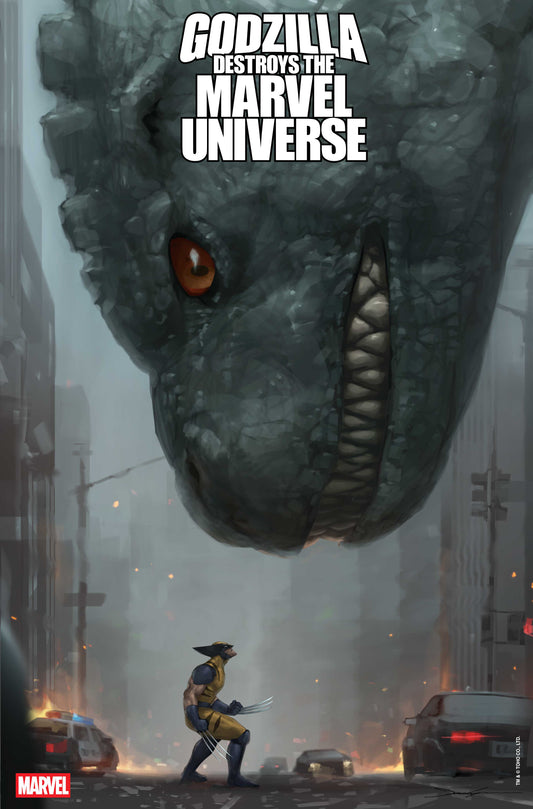 Godzilla Destroys The Marvel Universe #3 Jeehyung Lee (PRESALE 09/24/25)