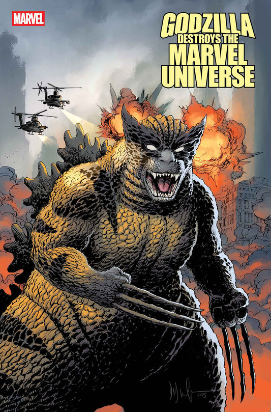 Godzilla Destroys The Marvel Universe #4 Wachter Wolverine Zilla (10/15/25)