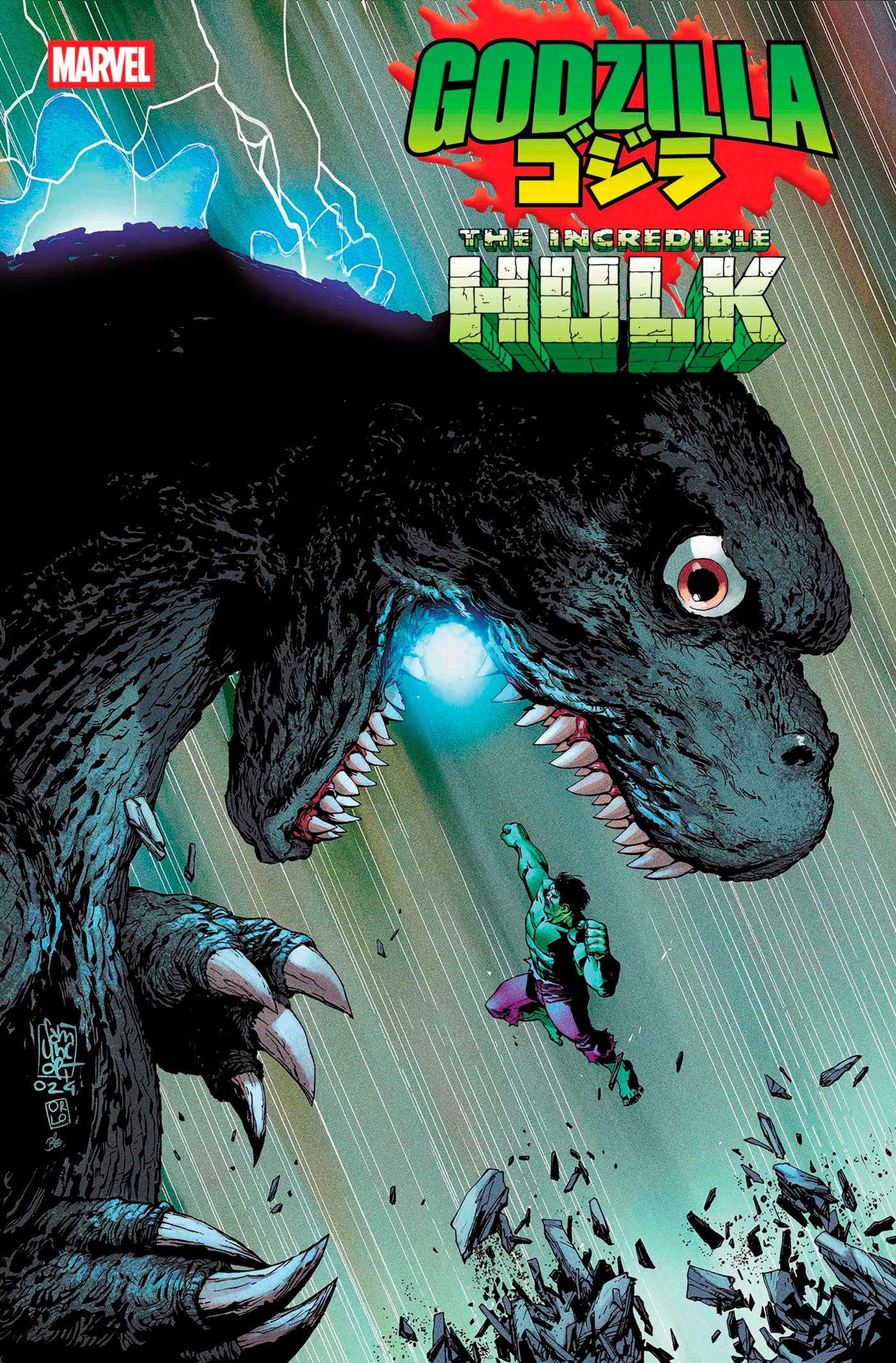 Godzilla vs. Hulk #1 Main Cover