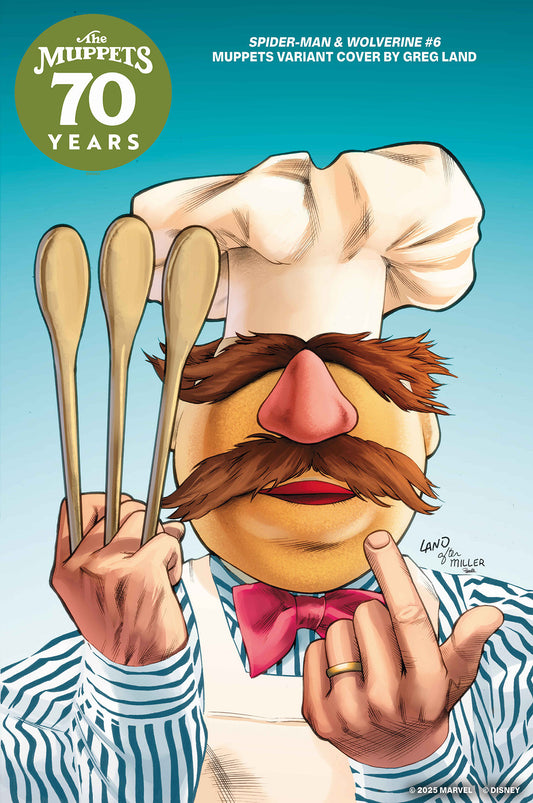 Spider Man & Wolverine #6 Greg Land Muppets (10/08/25)