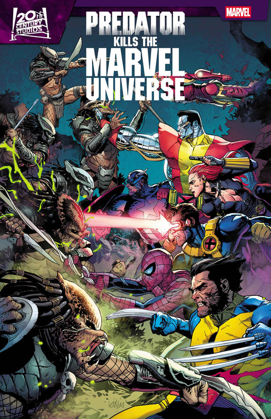 Predator Kills The Marvel Universe #2 Leinil Yu Main Cover (PRESALE 09/17/25)