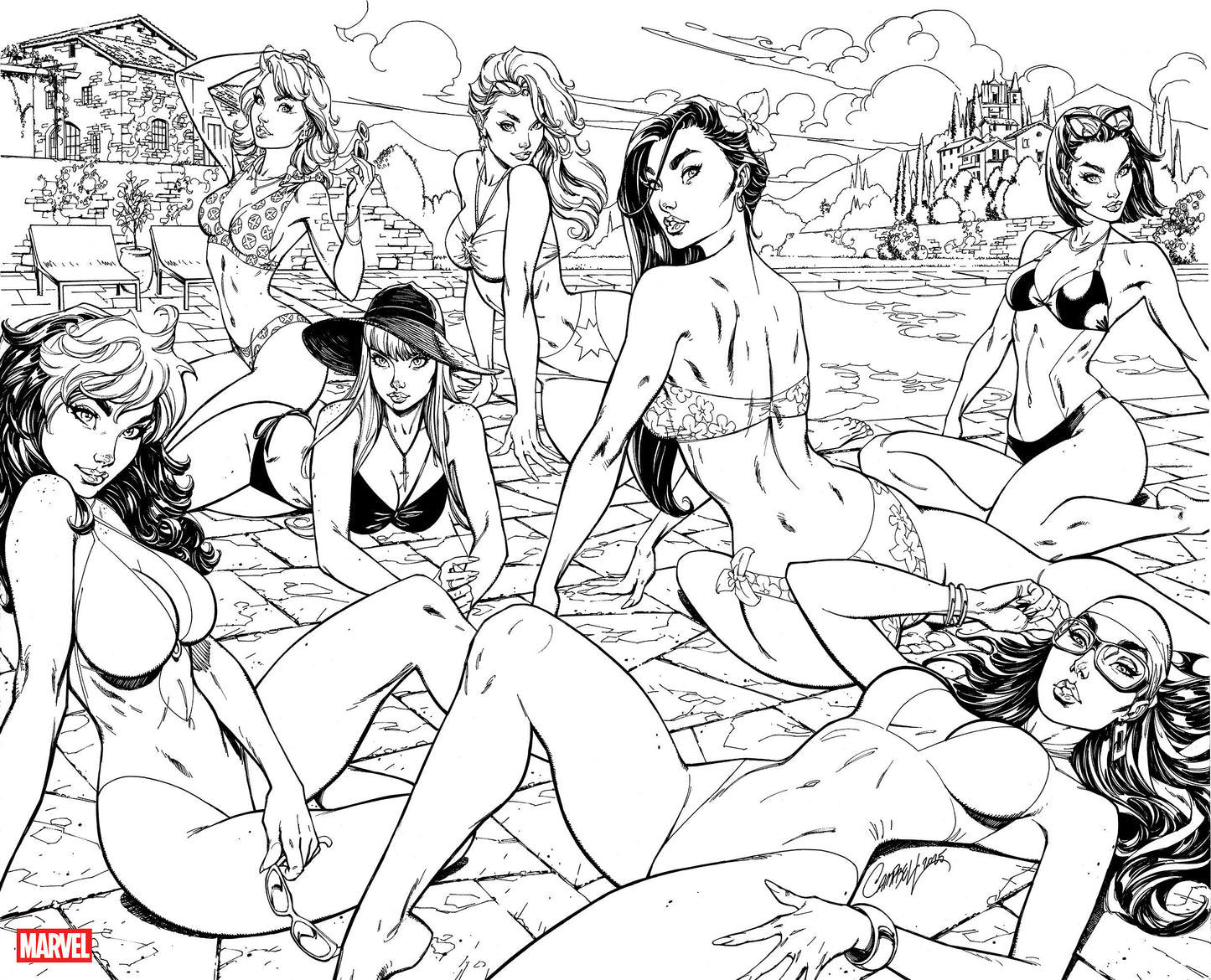 Marvel Swimsuit Special: #1 Campbell [1:25] 2nd Print (08/20/25)