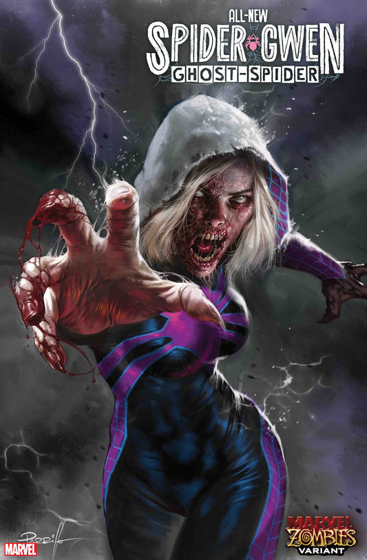 All New Spider Gwen: Ghost Spider #3 Parrillo Marvel Zombies (PRESALE 10/29/25)
